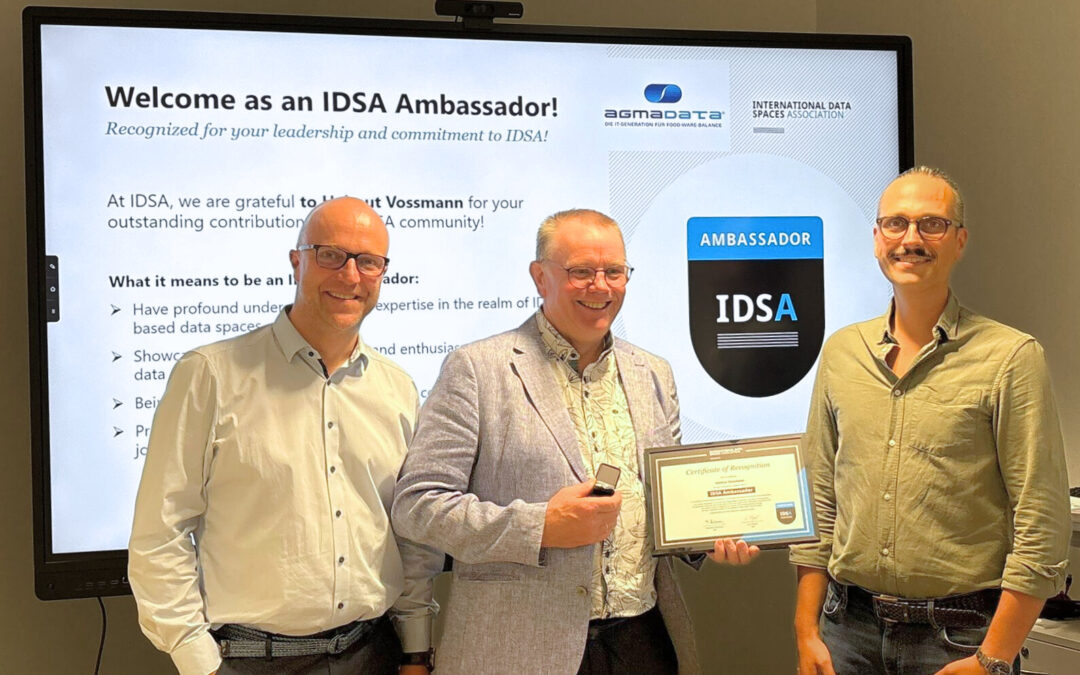 agmadata-​Gründer Helmut Voßmann zum IDSA Ambassador ernannt