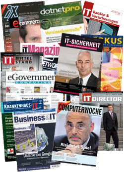 Auswahl an IT-Fachpresse Auswahl an IT-Fachpresse